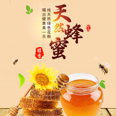 农家自产纯蜂蜜 天然野生蜂蜜 中华土蜂