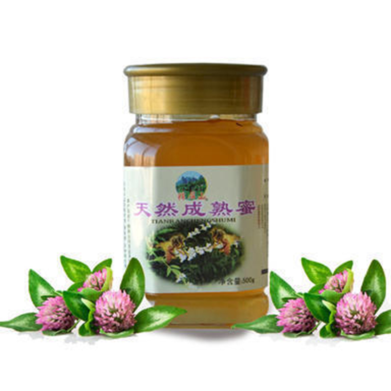 天然成熟封盖蜜农家自产百花蜂蜜500g（同类产品 淘宝价：198）
